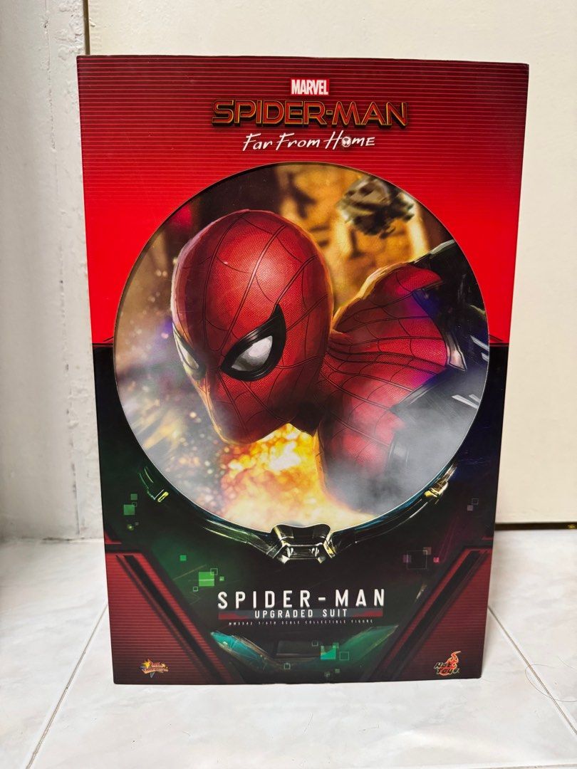 Hot Toys Spider Man Upgraded Suit Hobbies Toys Toys Games On Carousell