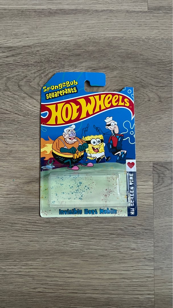 Hot Wheels Spongebob Custom Invisible Car Hobbies Toys Toys Games On Carousell
