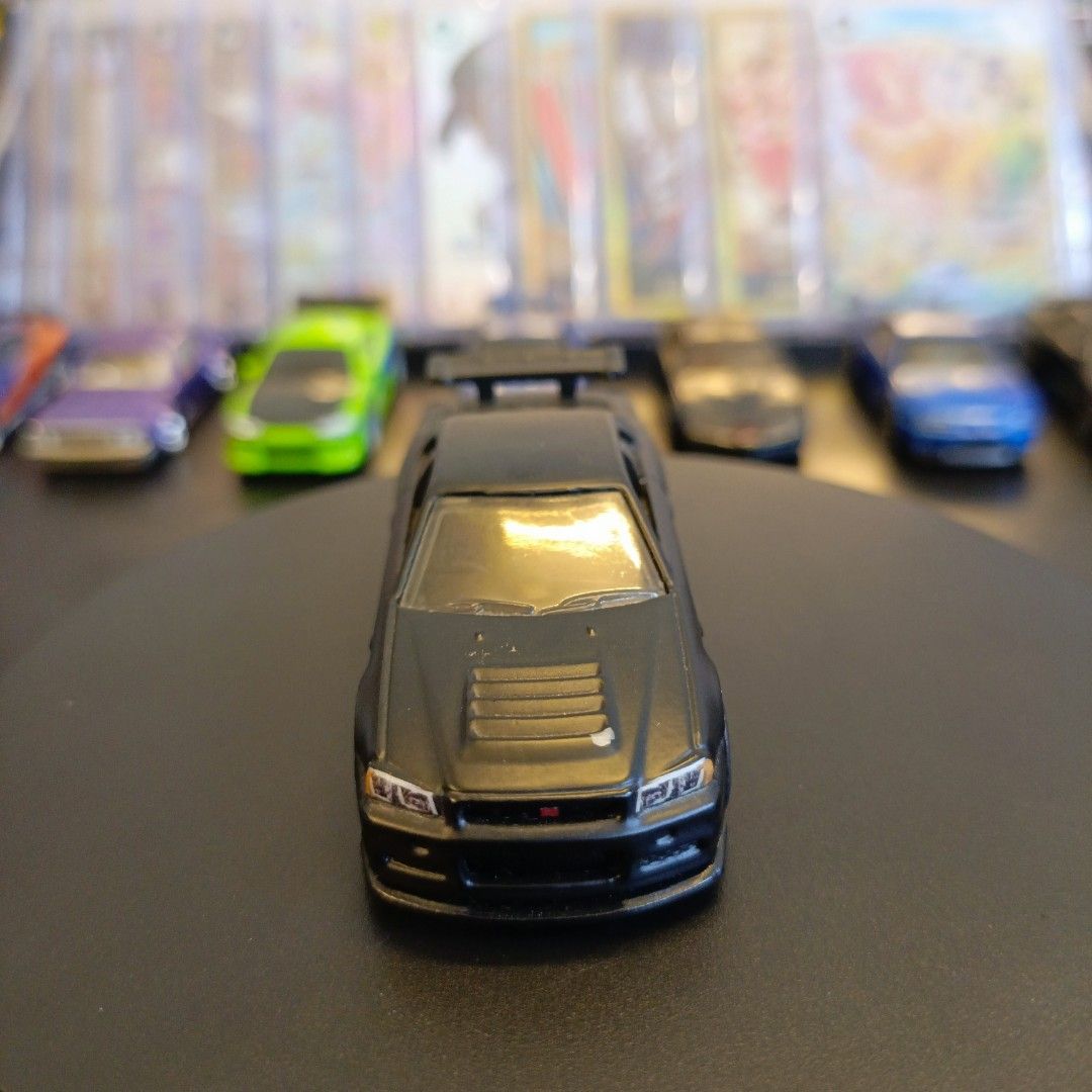 Hot Wheels Nissan Skyline GT R R34 Retro FNF Premium Custom Hobbies Toys Toys Games On