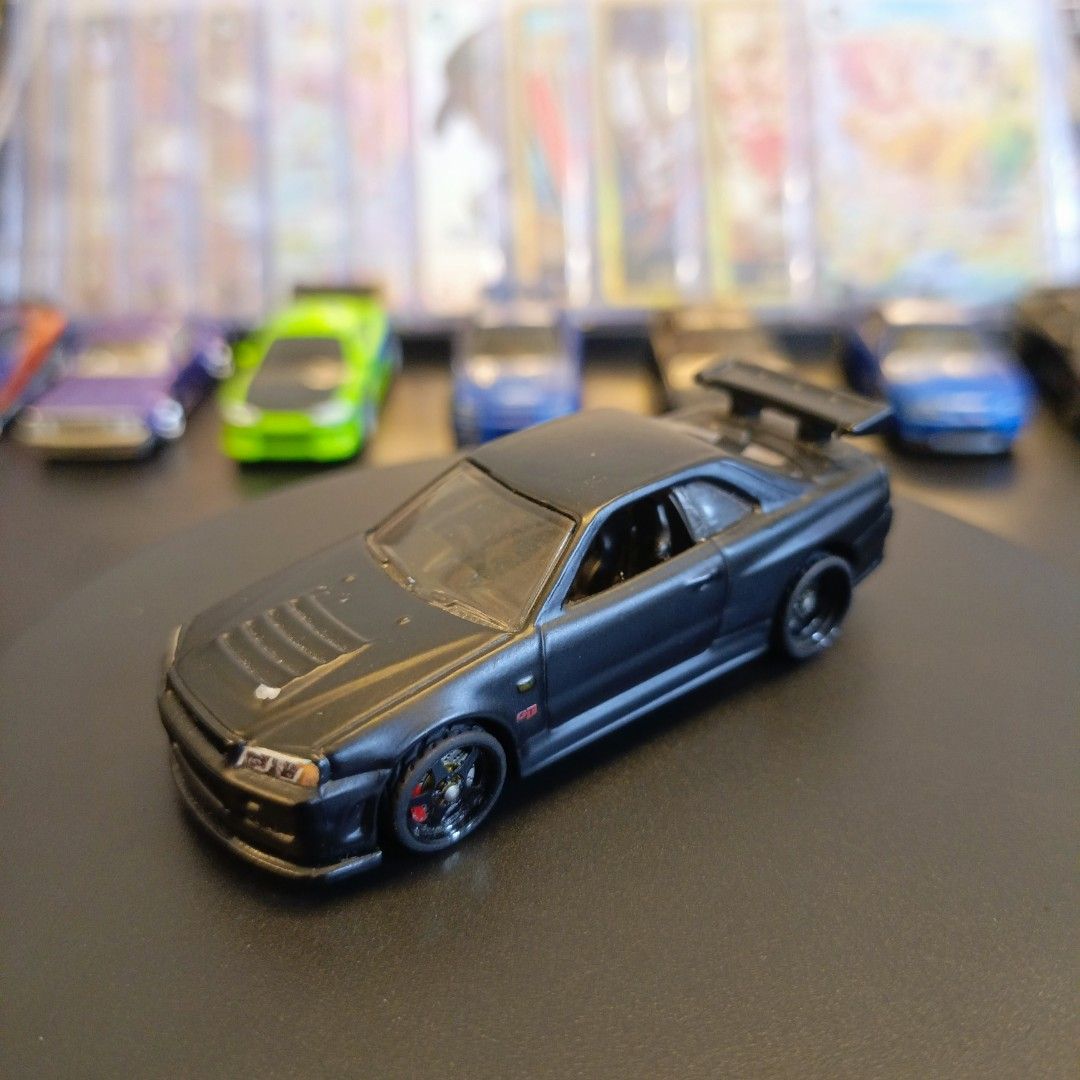 Hot Wheels Nissan Skyline Gt R R Retro Fnf Premium Custom Hobbies Toys Toys Games On
