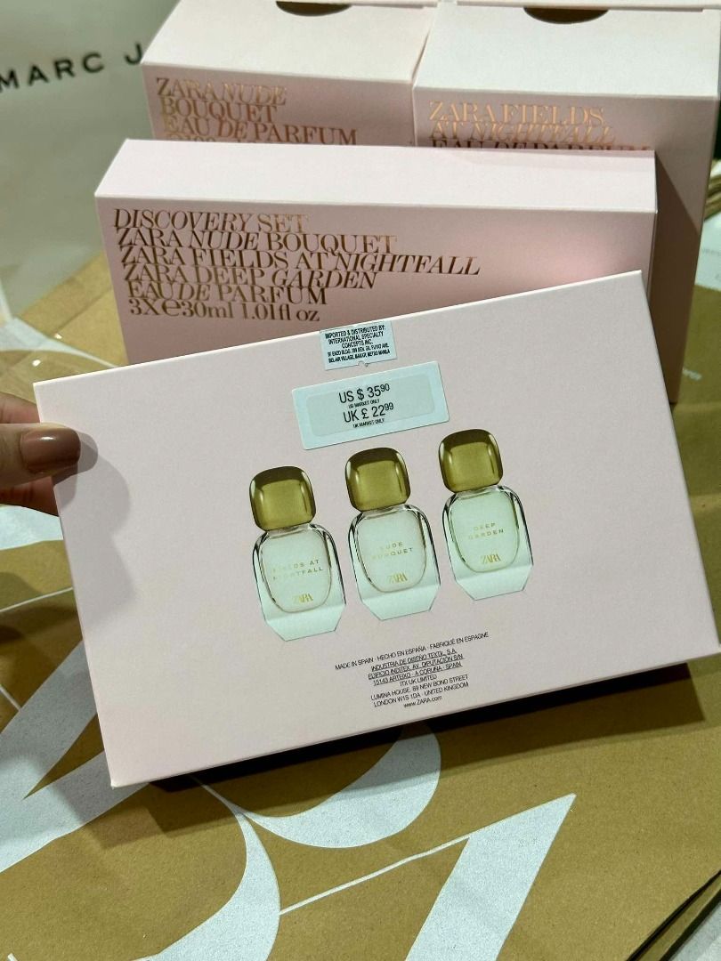 ZARA NUDE BOUQUET FIELDS AT NIGHTFALL DEEP GARDEN ML DISCOVERY SET Beauty Personal