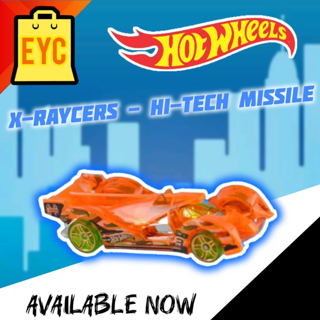 Hot Wheels X RAYCERS HI TECH MISSILE Hobbies Toys Toys Games On Carousell