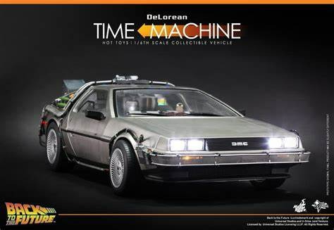 Hottoys Back To The Future Time Machine Mms Hot Toys Carousell