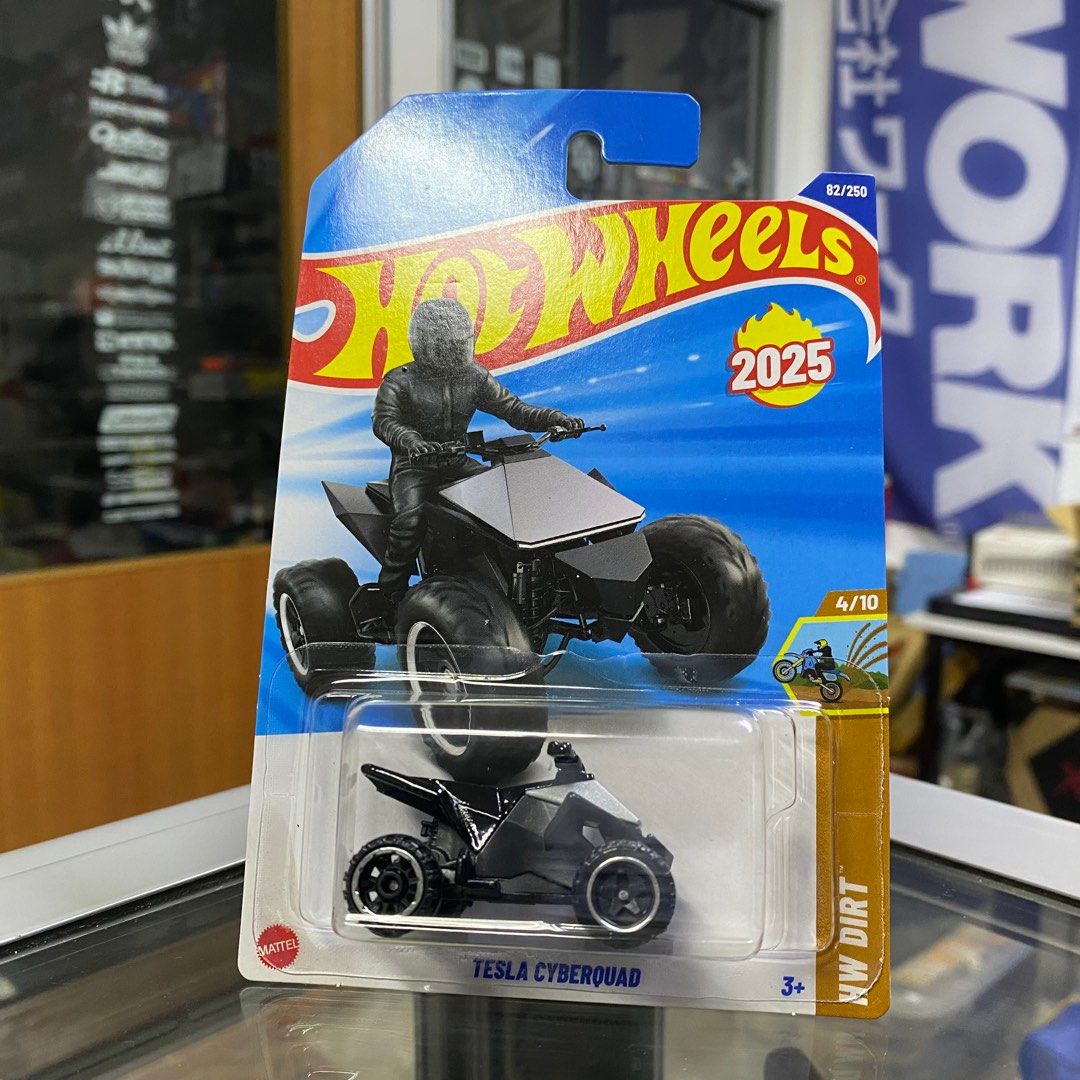 Hot Wheels Tesla Cyberquad Hobbies Toys Toys Games On Carousell