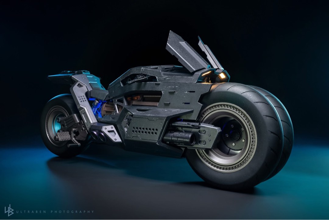 全新現貨或可取單交易 Bike Only Motorcycle 剩車 Hottoys MMS The Flash Batman Batcycle HT Hot Toys 閃電俠 蝙蝠俠