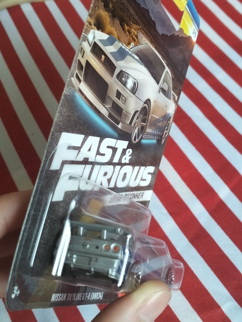 Hot Wheels Fast And Furious Brian O Conner Skyline R And Supra Hobbies Toys Toys Games