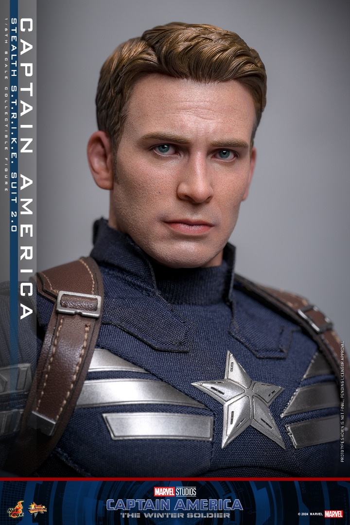 Hot Toys Mms Th Scale Captain America Stealth S T R I K E Suit Collectible Figure