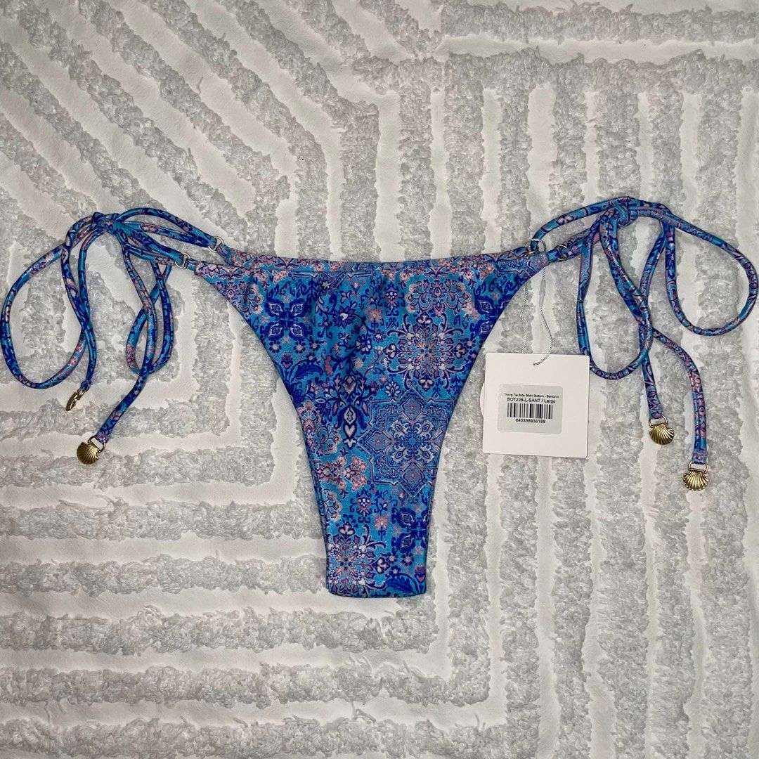 Kulani Kinis Thong Tie Side Bikini Bottoms Women S Fashion Clothes On Carousell