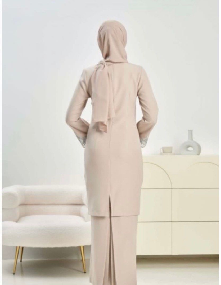 Myravallyn Athalia Kurung In Nude Women S Fashion Muslimah Fashion