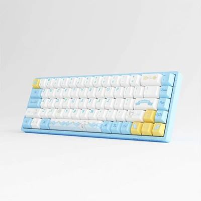 AKKO CINNAMOROLL PLUS MULTI MODES RGB HOT SWAPPABLE MECHANICAL KEYBOARD AKKO CS JELLY PINK