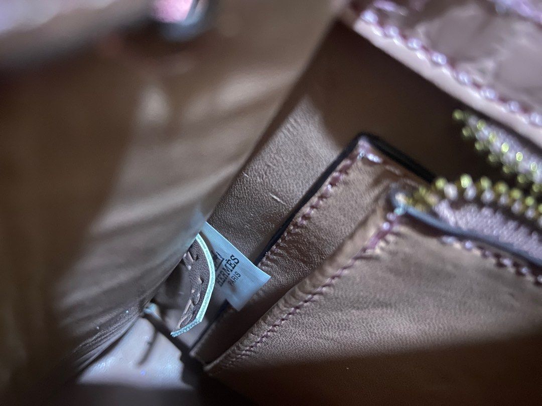 Hermes Pink Nude Barang Mewah Tas Dompet Di Carousell