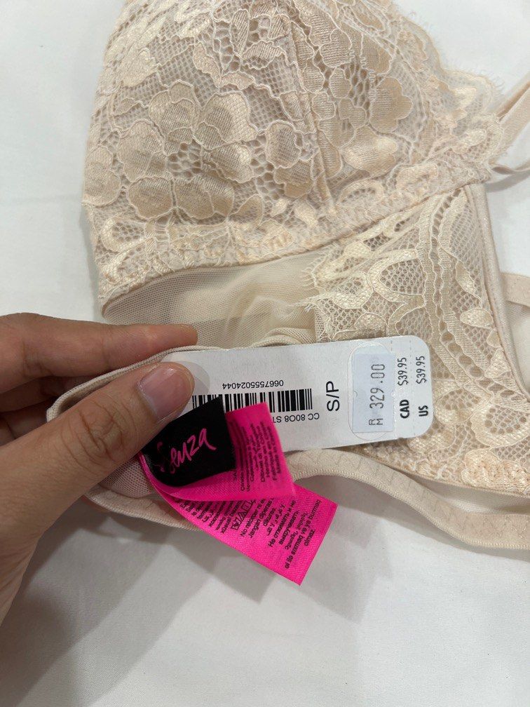 La Senza Nude Laced Lingerie Bra Non Wired Women S Fashion Muslimah
