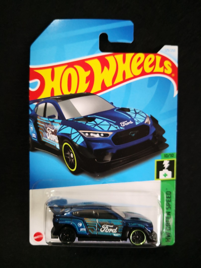 Hot Wheels Ford Mustang Mach E 1400 Regular Treasure Hunt Case F 2024 RTH Hobbies Toys Toys