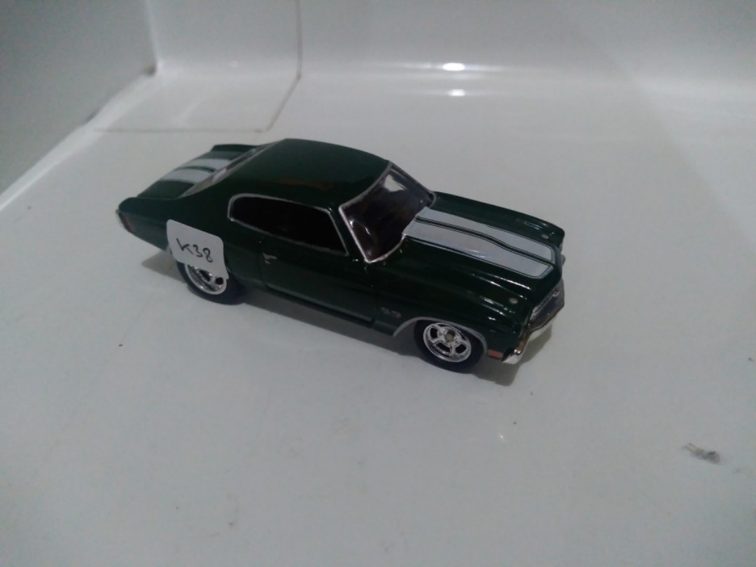 Hot Wheels 1970 Chevelle SS Hijau Tua Seri MUSCLE CAR REVIEW Kolektor Toys Collectibles