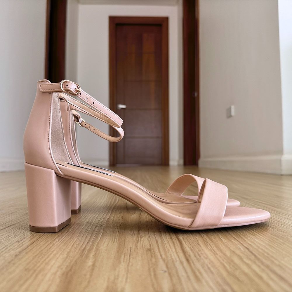 Stillieve Nude Skintone Block Low Heels Size Women S Fashion