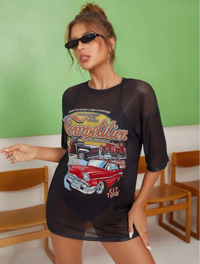 Shein Cover Up Bikini Women S Fashion Tops Others Tops On Carousell