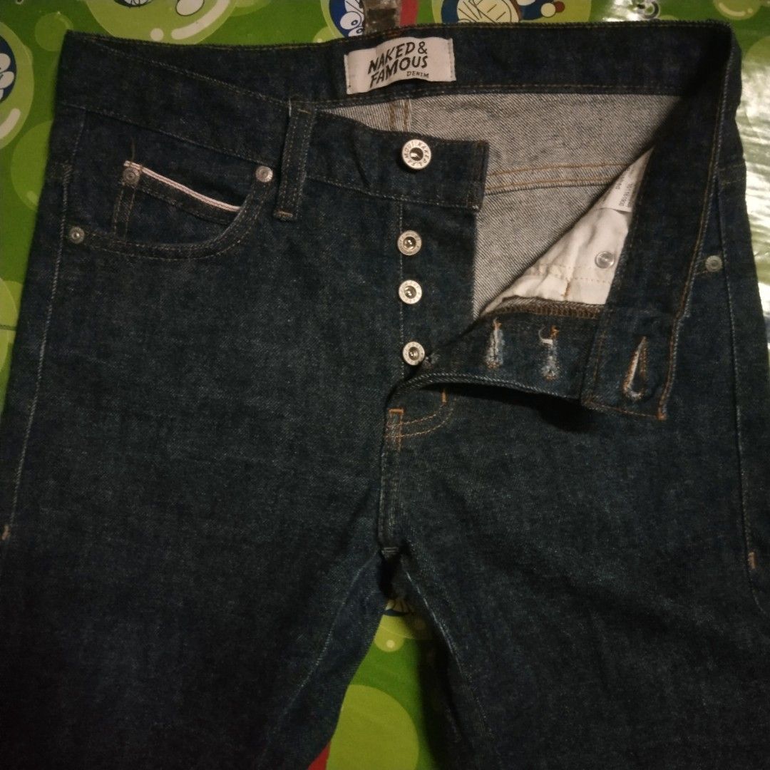 Naked Famous Skinny Selvedge Denim Men S Fashion Bottoms Jeans On