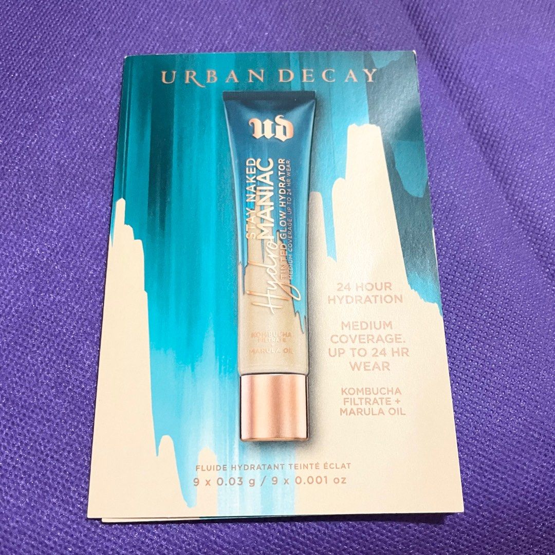 Authentic Urban Decay Hour Hydration Stay Naked Hydromaniac Hydro