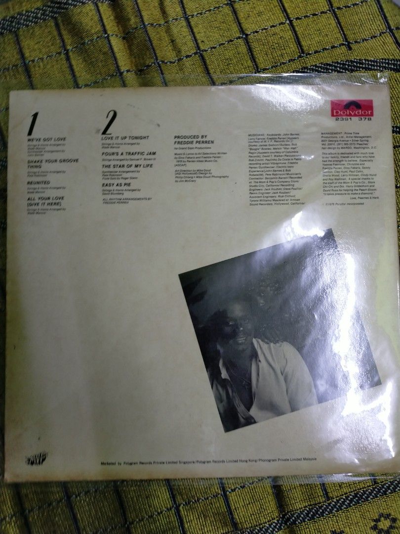 LP Peaches Herb Hot Hobbies Toys Music Media CDs DVDs On Carousell