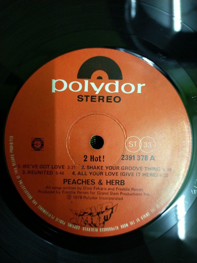 Lp Peaches Herb Hot Hobbies Toys Music Media Cds Dvds On Carousell