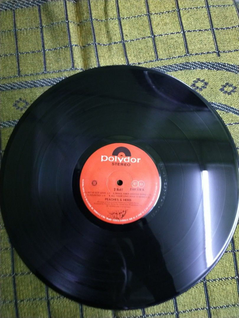 Lp Peaches Herb Hot Hobbies Toys Music Media Cds Dvds On Carousell