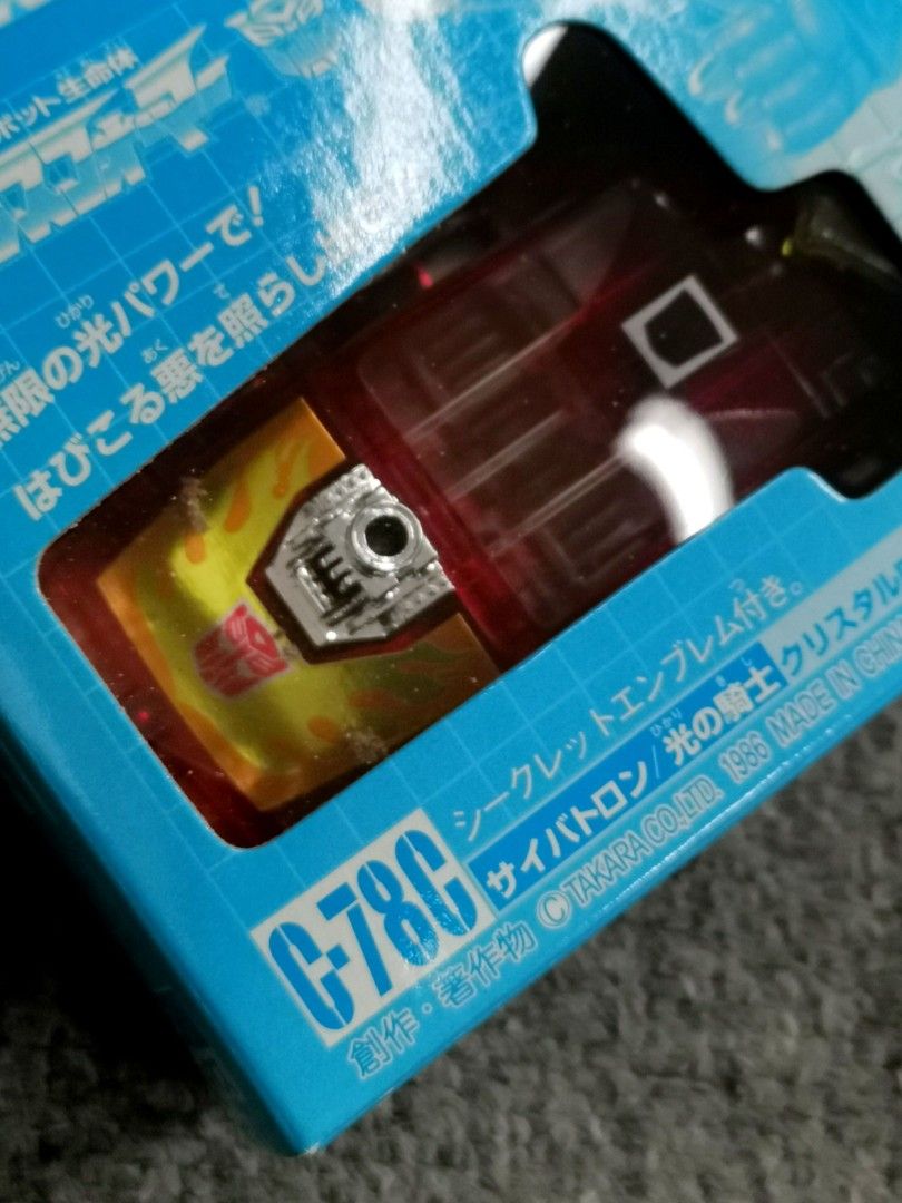 Takara G Transformers Prime Hot Rod Crystal Rodimus Ehobby