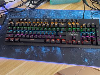 Machenike K Mechanical Keyboard Rgb Backlit Hot Swappable Wired Keyboard Layout Keys