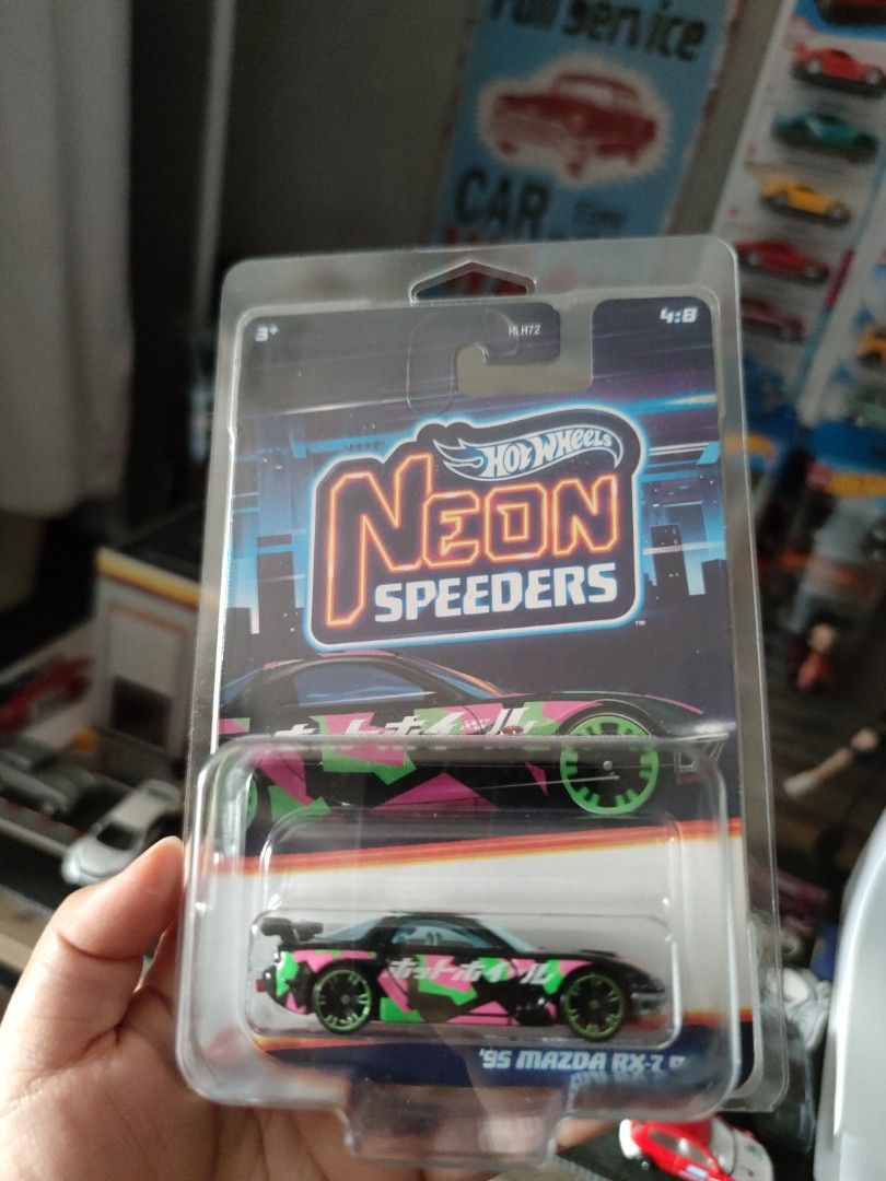 Hot Wheels Neon Speeders Mazda Rx Drift Hobbies Toys Toys Games On Carousell