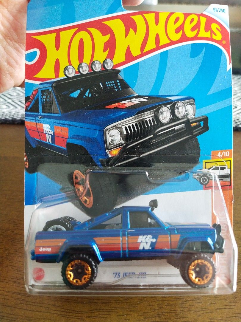 Hot Wheels 73 Jeep J10 Hobbies Toys Toys Games On Carousell