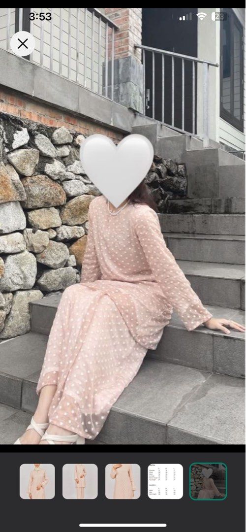 Saoi M Kurung Klasik In Embun Pagi Nude Women S Fashion Muslimah
