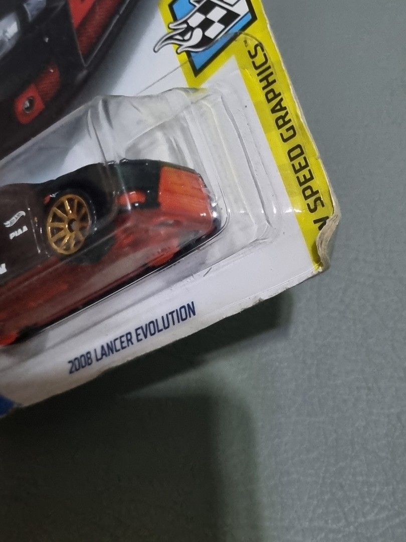 Hot Wheels ADVAN HW Speed Graphics Mitsubishi Lancer Evolution X Hobbies Toys