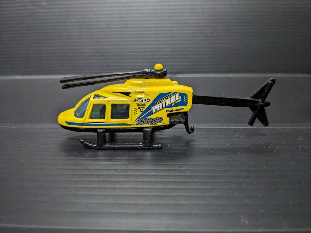 Hot Wheels 1989 Race Patrol Propper Chopper Helicopter Hobbies Toys Collectibles