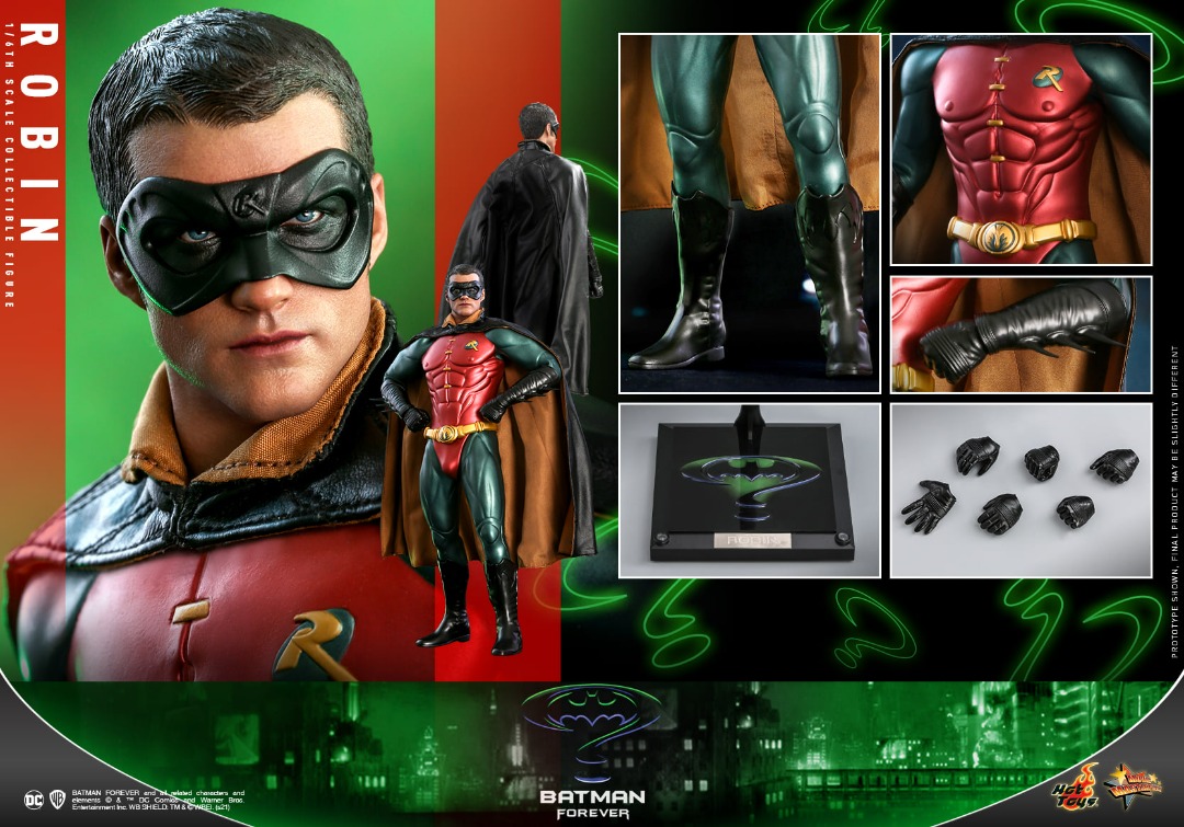 全新未開 hot toys Hottoys mms Robin Batman Forever 蝙蝠俠 羅賓 興趣及遊戲 玩具 遊戲類 Carousell