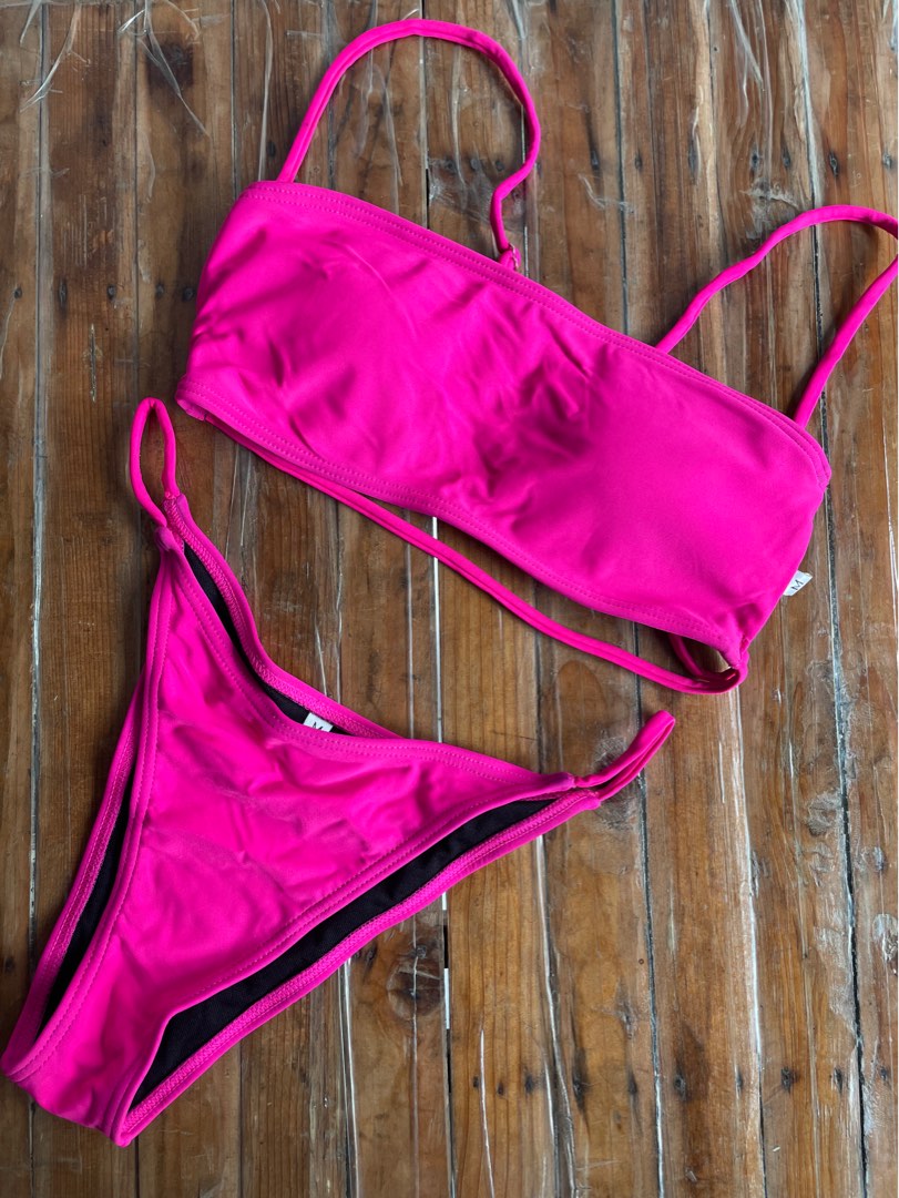 Esseantial Hot Pink Bikini Women S Fashion Swimwear Bikinis
