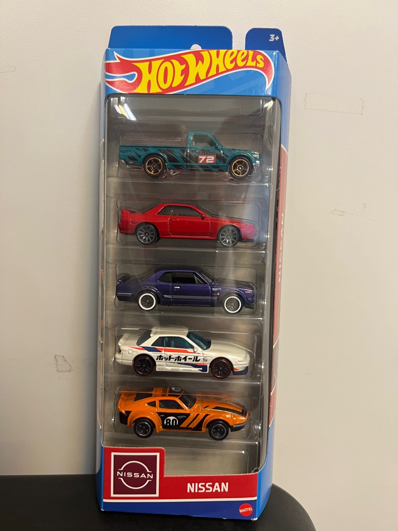 Hot Wheels Hotwheels Pack Nissan Datsun Fairlady Z Silvia S Skyline Gt R Bnr R