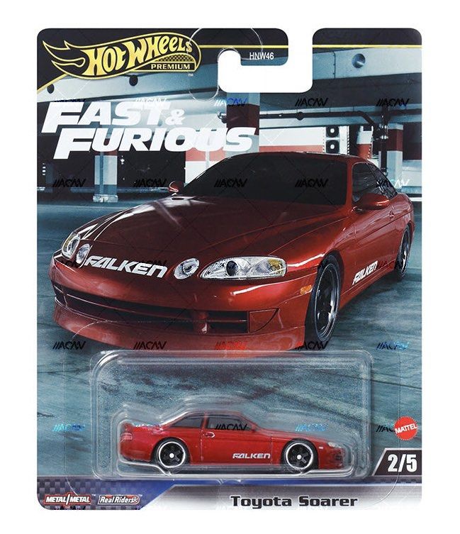 Hotwheels Toyota Soarer Fast And Furious Hot Wheels Premium Car Culture Boulevard Fnf Fast