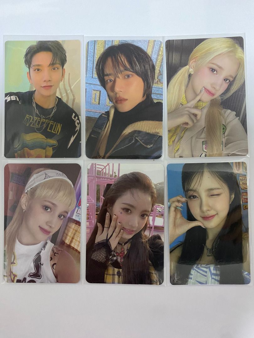 Photocards K Poptwice Ive Aespa Txt Kep Er Itzy Lesserafim Blackpink