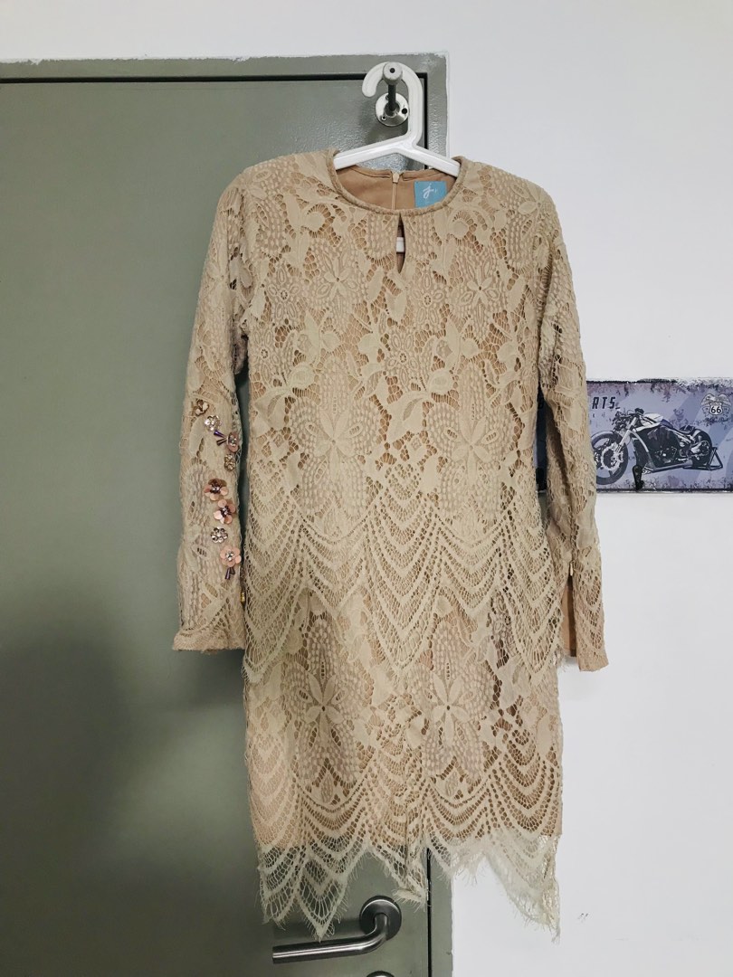 Jannah Noe Modern Kurung Only Top Nude Women S Fashion Muslimah