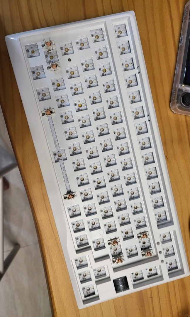 Tri Mode Wireless Mechanical Keyboard Kit Only Bluetooth Hot Swapable Mmd Gmk Royal