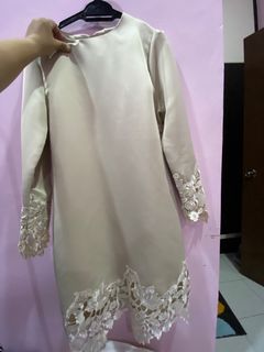 Hijabistahub Kurung Peplum Nude Women S Fashion Muslimah Fashion
