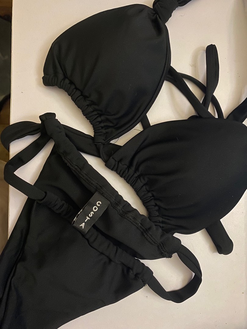 Costa Swim Mila Multi Way Bikini Set Black Women S Fashion Swimwear Bikinis Swimsuits On