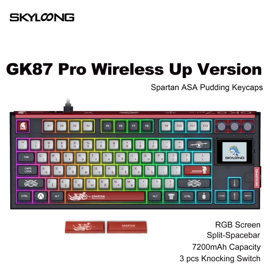 Skyloong Numpad Mechanical Keyboard Hot Swappable Mx Rgb Backlight Gk Pro Key G Bluetooth