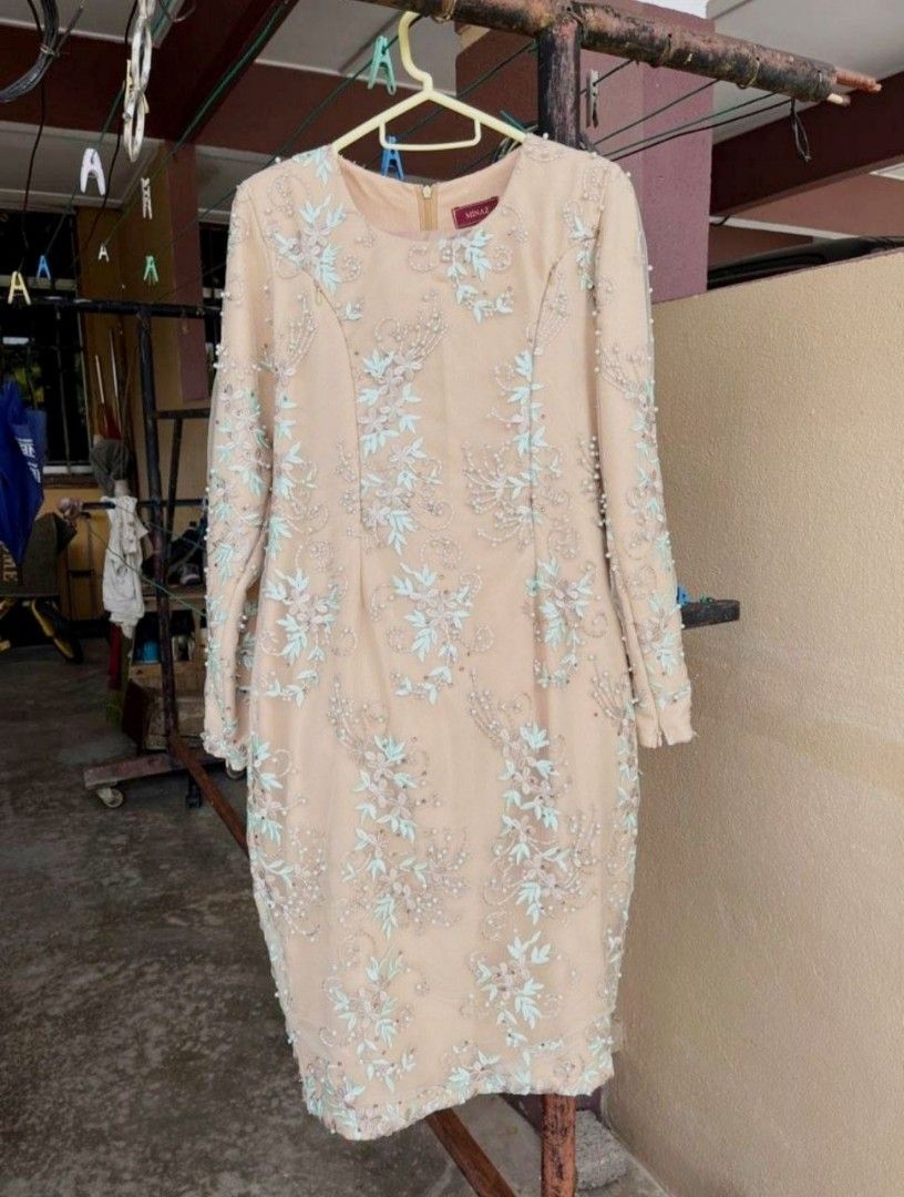 Minaz Baju Kurung Nude Women S Fashion Muslimah Fashion Baju Kurung