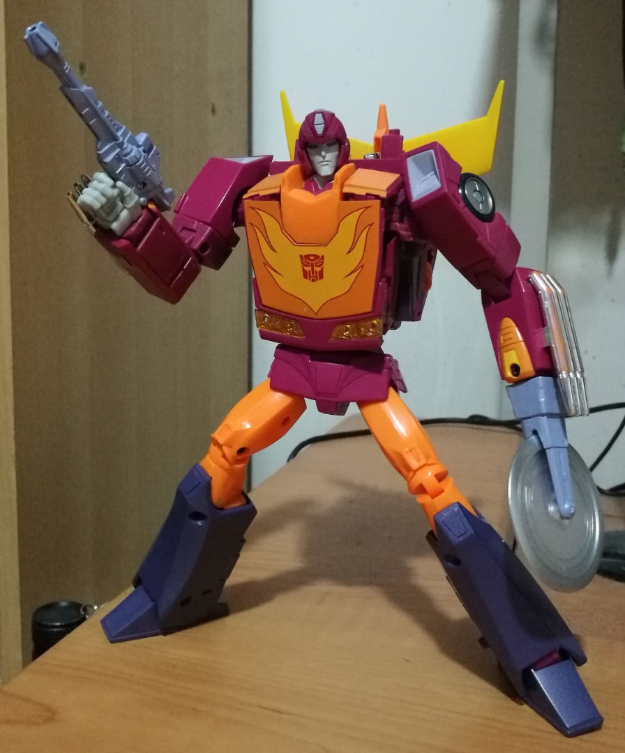 Mp Transformers Masterpiece Hot Rodimus Takara Tomy Hobbies Toys Toys Games On Carousell