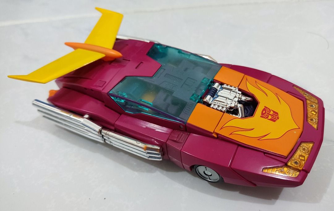Mp Transformers Masterpiece Hot Rodimus Takara Tomy Hobbies Toys Toys Games On Carousell