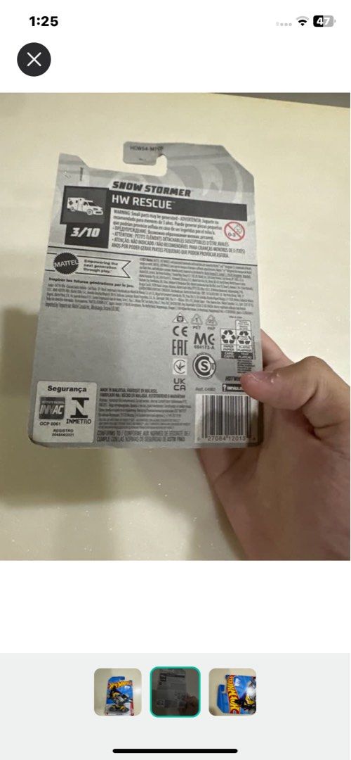 Hot Wheels SNOW STORMER Hobbies Toys Toys Games On Carousell