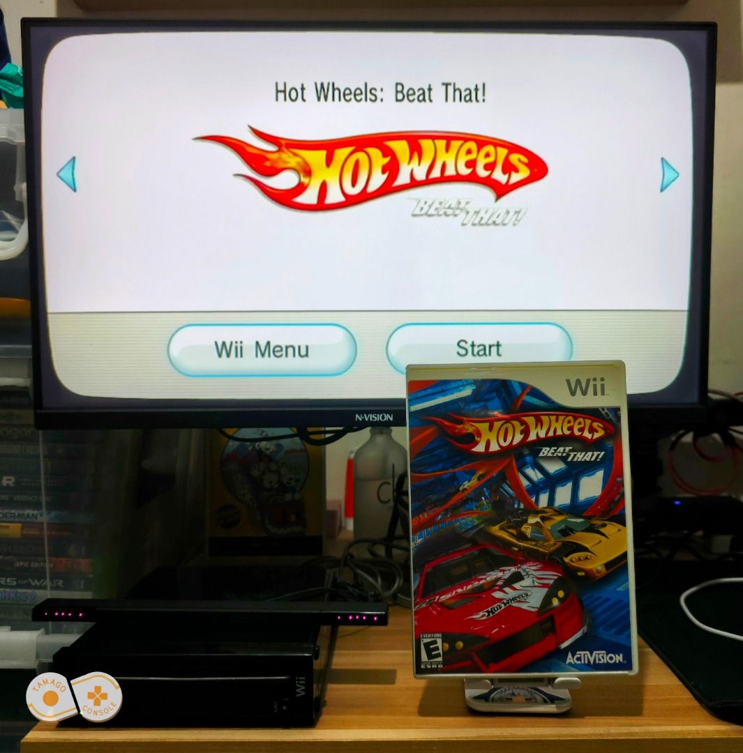 Hot Wheels Beat That Wii Game NTSC ENGLISH Language Video Gaming Video Games Nintendo
