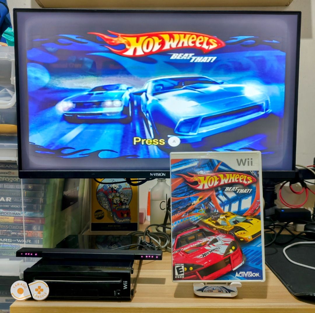 Hot Wheels Beat That Wii Game NTSC ENGLISH Language Video Gaming Video Games Nintendo
