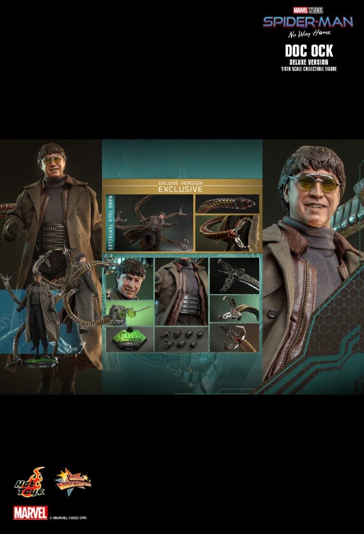 全新未開封 Deluxe Version 豪華版 HOTTOYS HOT TOYS Doc Ock 八爪魚博士 MMS Spider Man No Way Home 不戰無歸 TOY