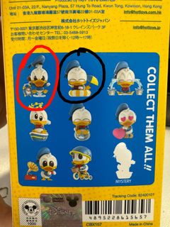 全新正版 Disney Hot Toys Cosbi 迪士尼 Donald Duck 唐老鴨 周年系列 大哭 大喊 喊喊 笑喊 盲盒 興趣及遊戲 玩具 遊戲類 Carousell